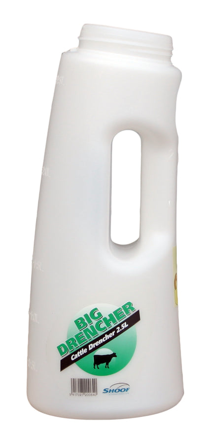 Feeding bottle Easy Drencher 2.5 l cow/calf green Complete