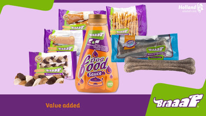 Braaaf Soft Snack Tuna stick with carrot and green bean