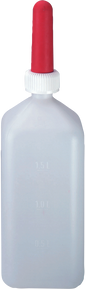 Calf drinking bottle + Teat 2 l