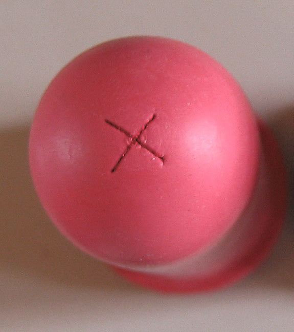 Calf bucket teat 100mm "red" super 125 mm