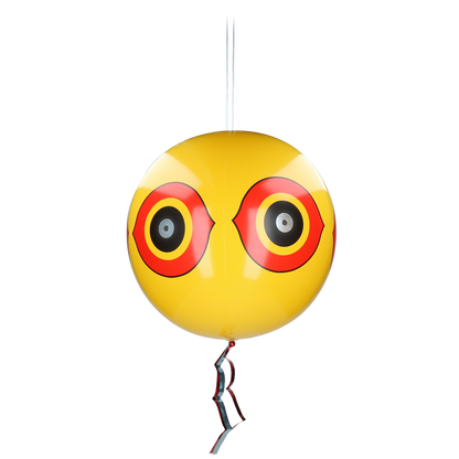 Knock Pest Scare balloon Yellow