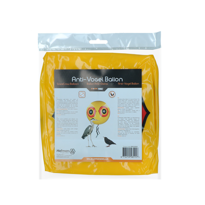 Knock Pest Scare balloon Yellow