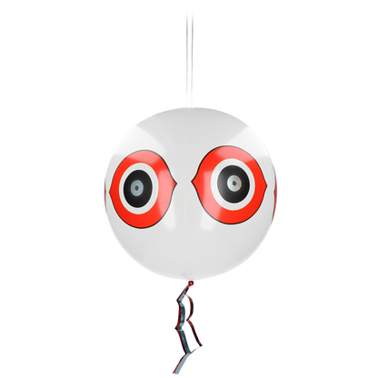 Knock Pest Scare balloon White