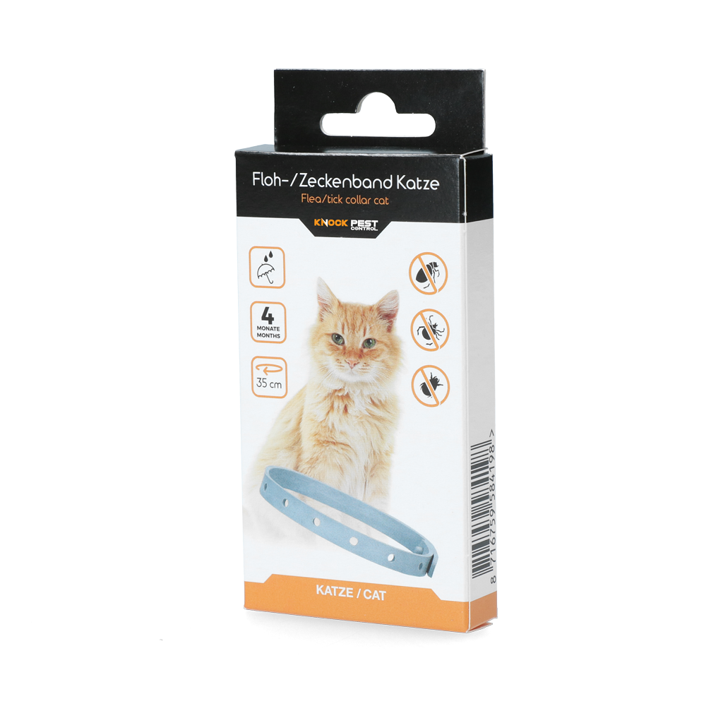 Knock Pest Flea/Tick Collar Cat 33 cm DE/UK