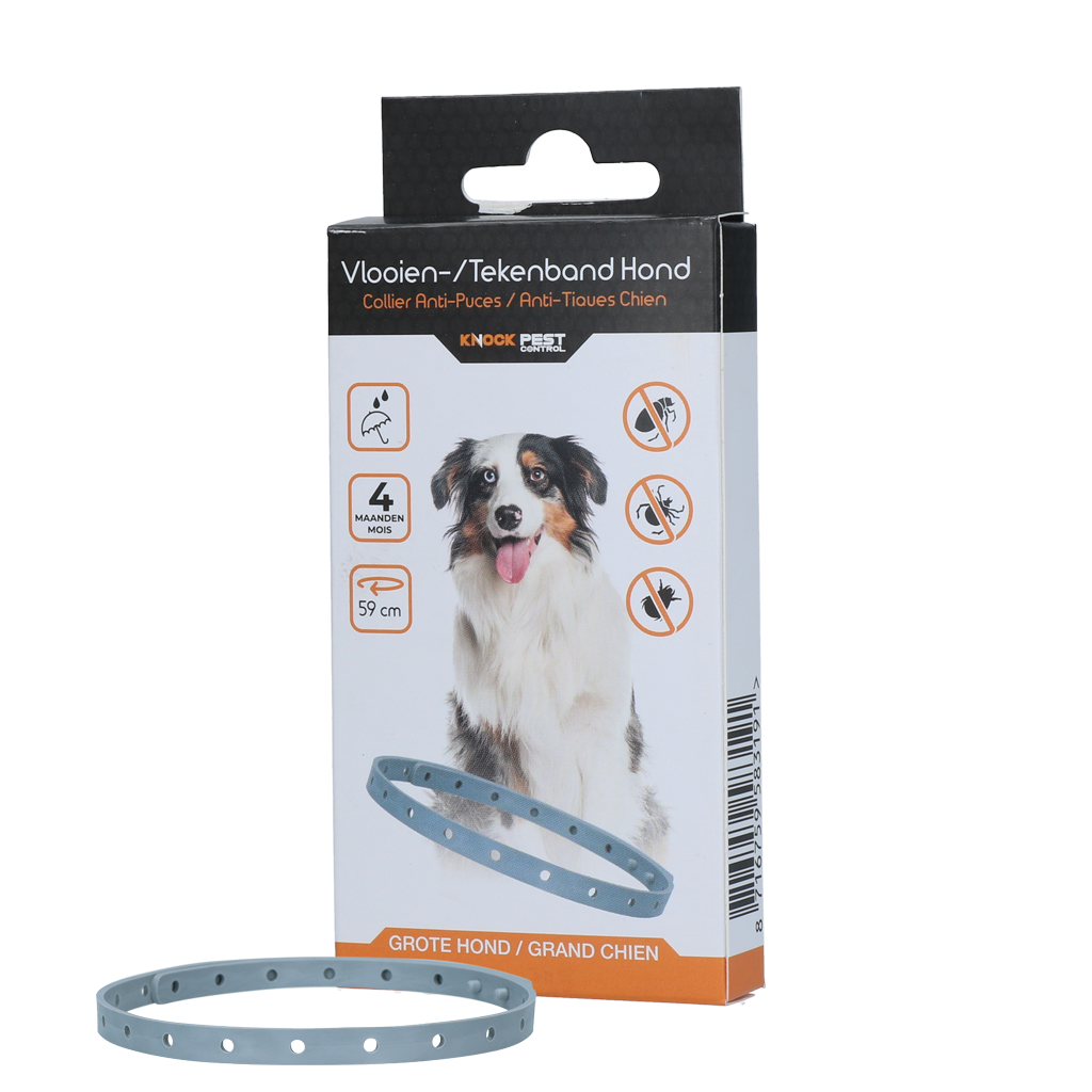 Knock Pest Flea/Tick Collar Dog 59 cm NL/FR