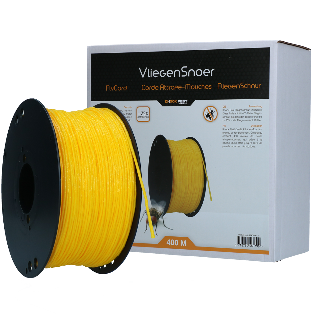 Knock Pest Fly Cord Replacement Roll 400 m