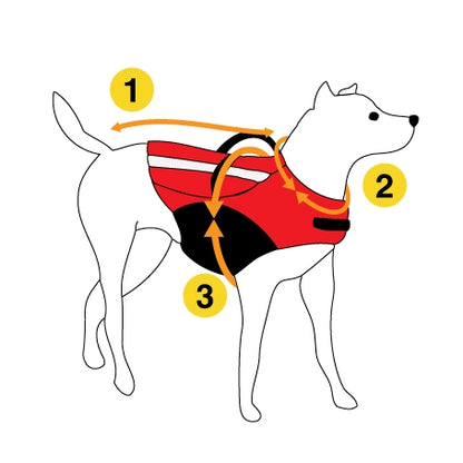 Dog Armor Knockdown Coat (Insect Shield) XXXXS (20cm backlength)