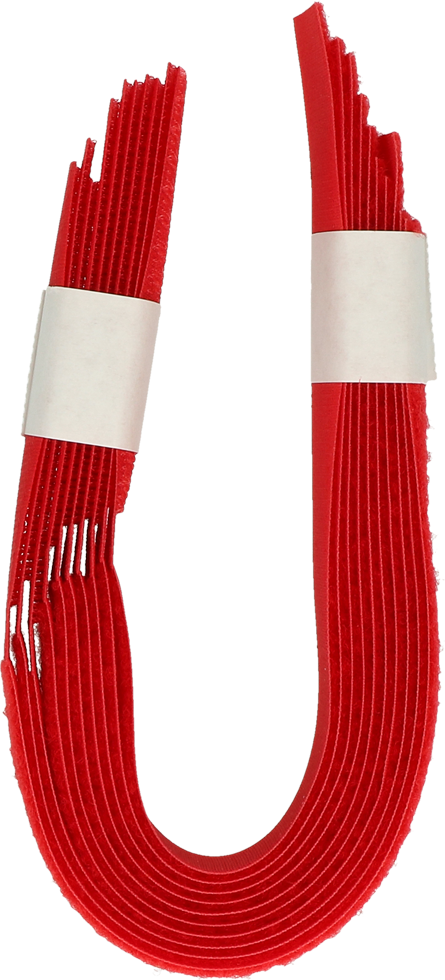 Legband with Velcro fastener, yellow Red