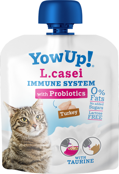 YowUp! L. Casei Immune System Turkey Cat