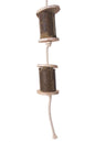 Lax Lucerne on Rope with wood disks