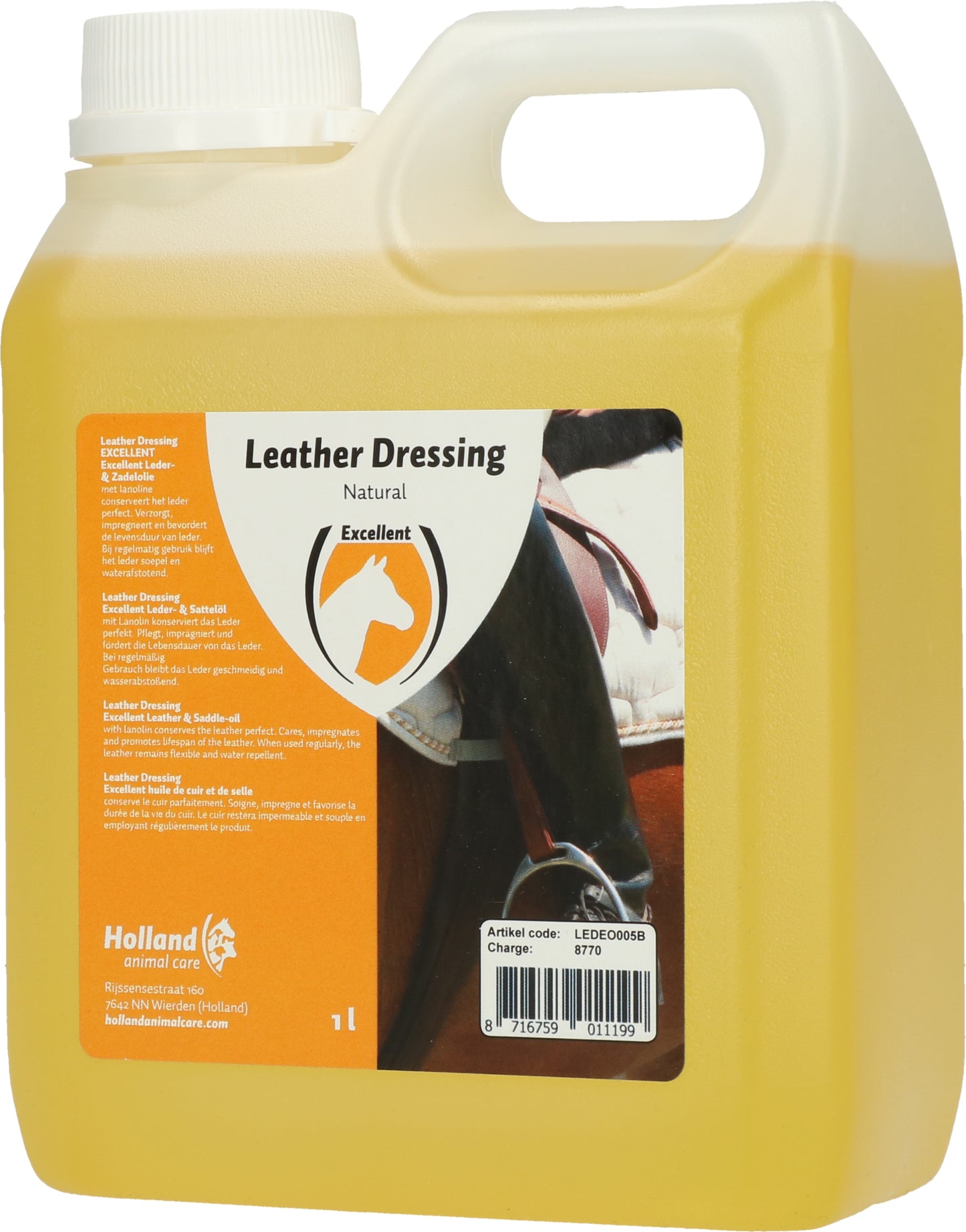 Excellent Leather Dressing Natural 1 l