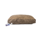 Let's Sleep Plush Pillow Dog Bed M Taupe
