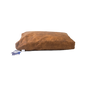 Let's Sleep Plush Pillow Dog Bed L Cognac