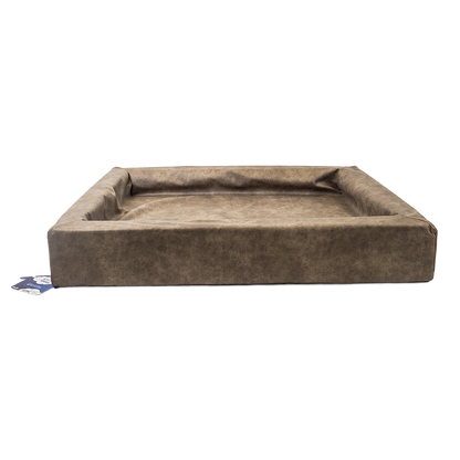 Let's Sleep Comfy Cushion Dog Basket L Taupe