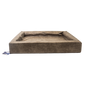 Let's Sleep Comfy Cushion Dog Basket L Taupe