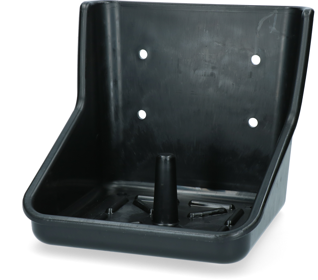 Lickblock holder plastic Robu 10 kg likblock Black