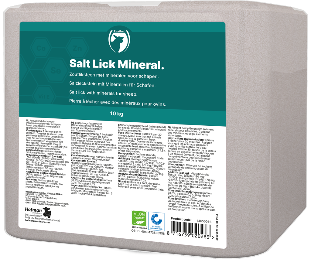 Excellent Salt Lick Mineral Sheep 10 kg