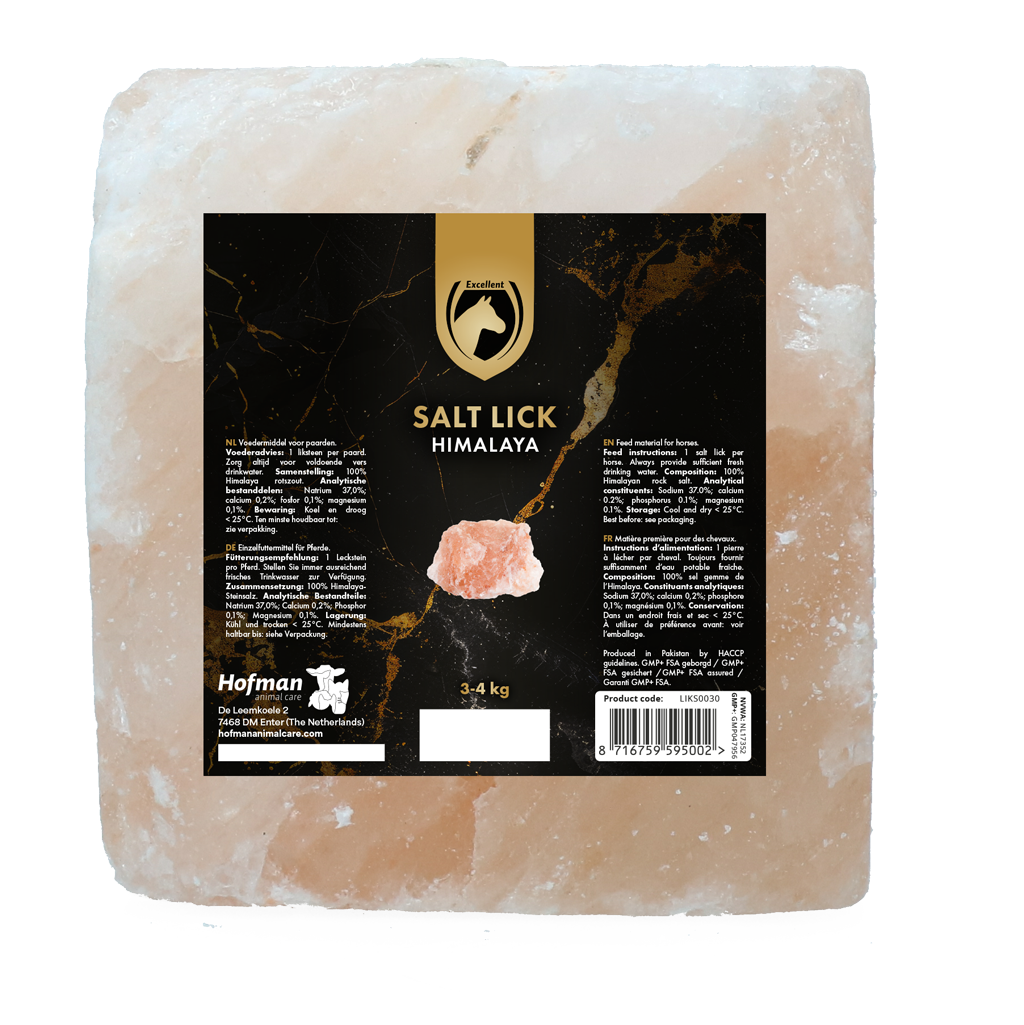 Excellent Horse Salt Lick Himalaya 3-4 kg (With rope)