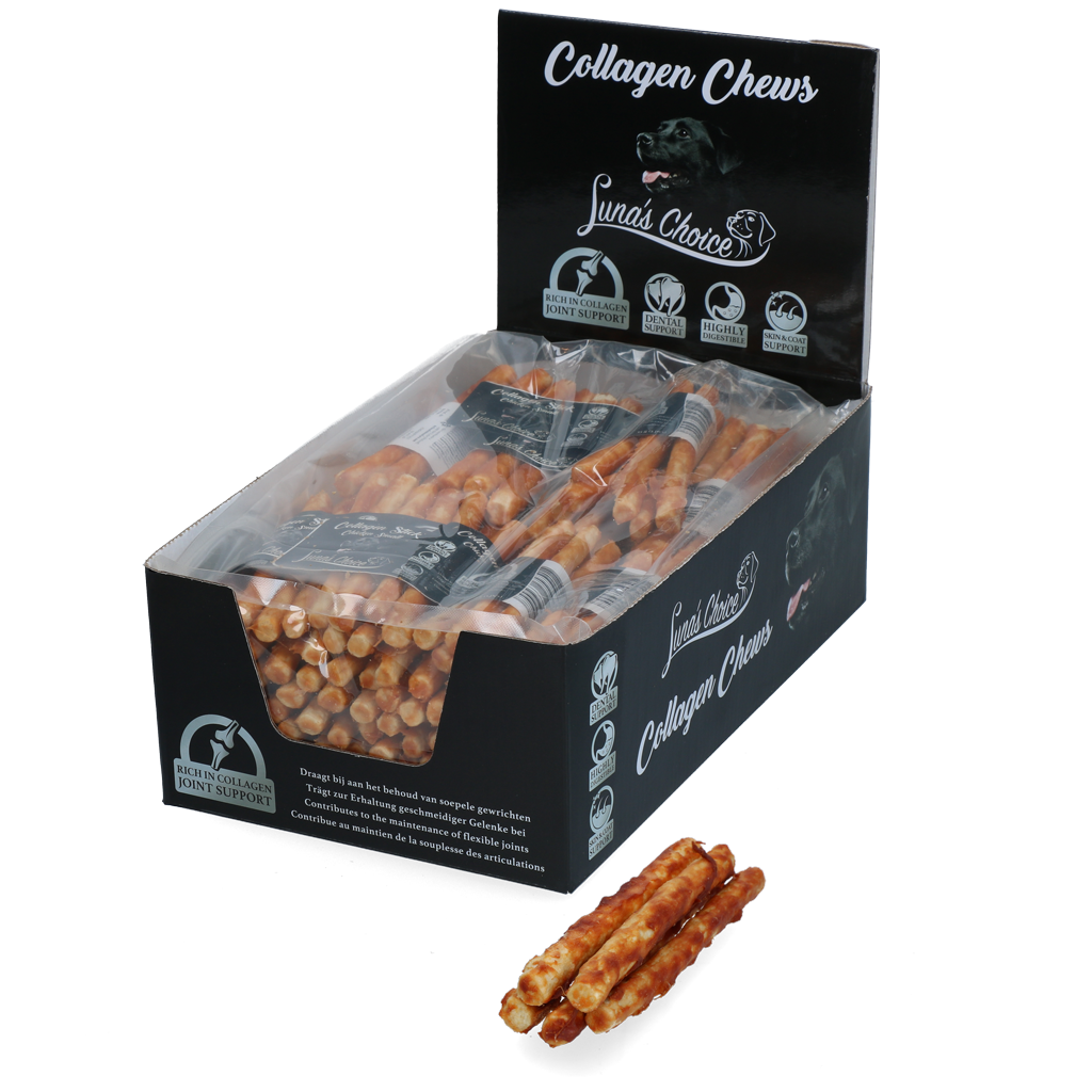 Luna's Choice Collagen Chews Stick Salmon S