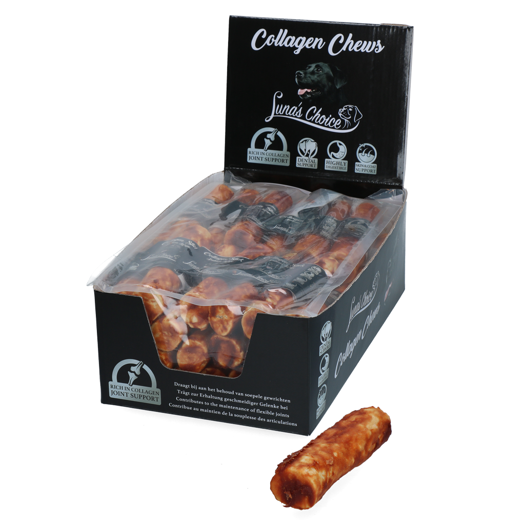 Luna's Choice Collagen Chews Stick Salmon L