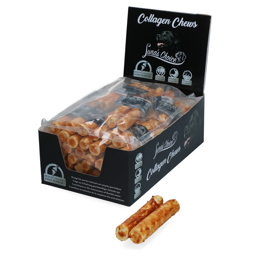 Luna's Choice Collagen Chews Stick Chicken M