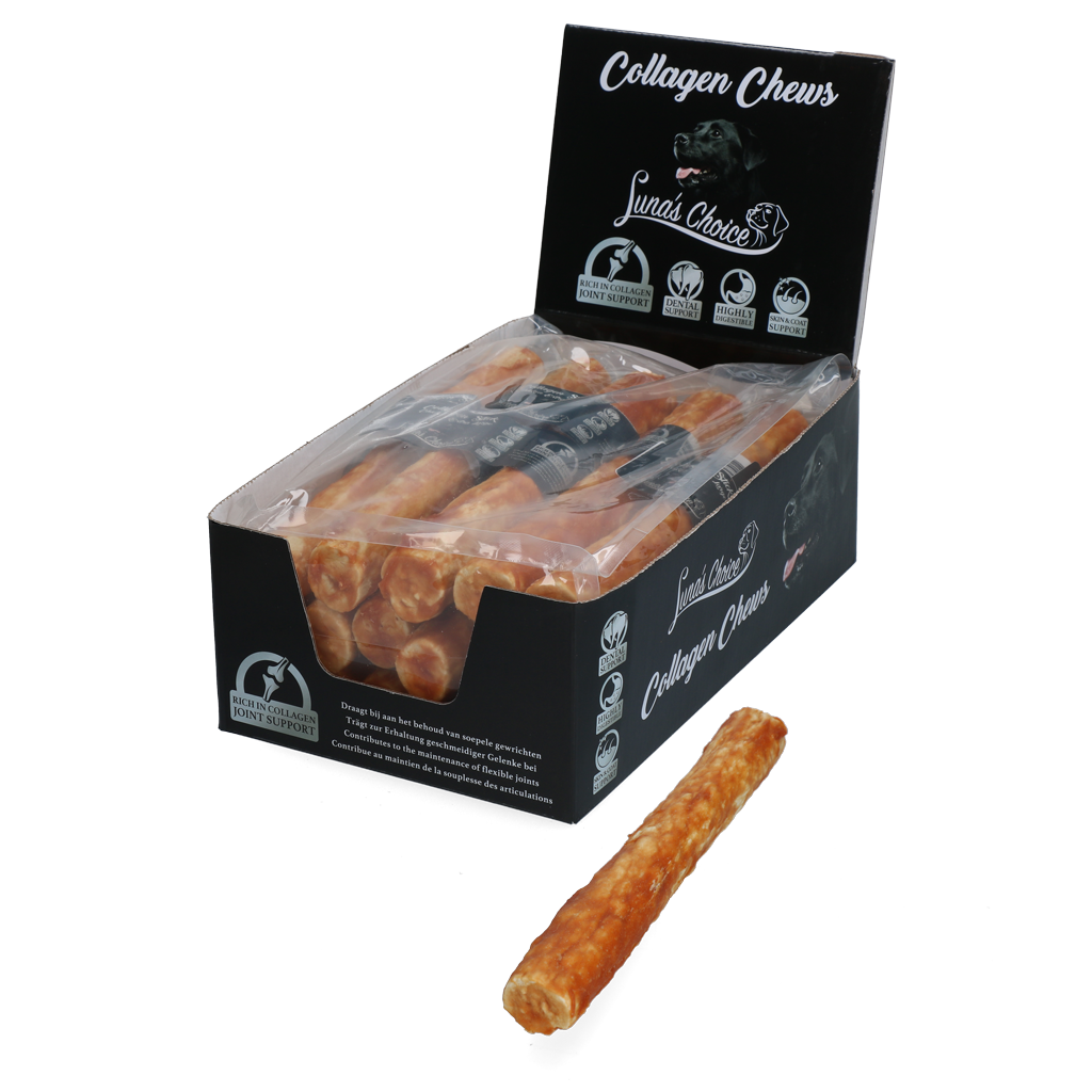 Luna's Choice Collagen Chews Stick Chicken XL