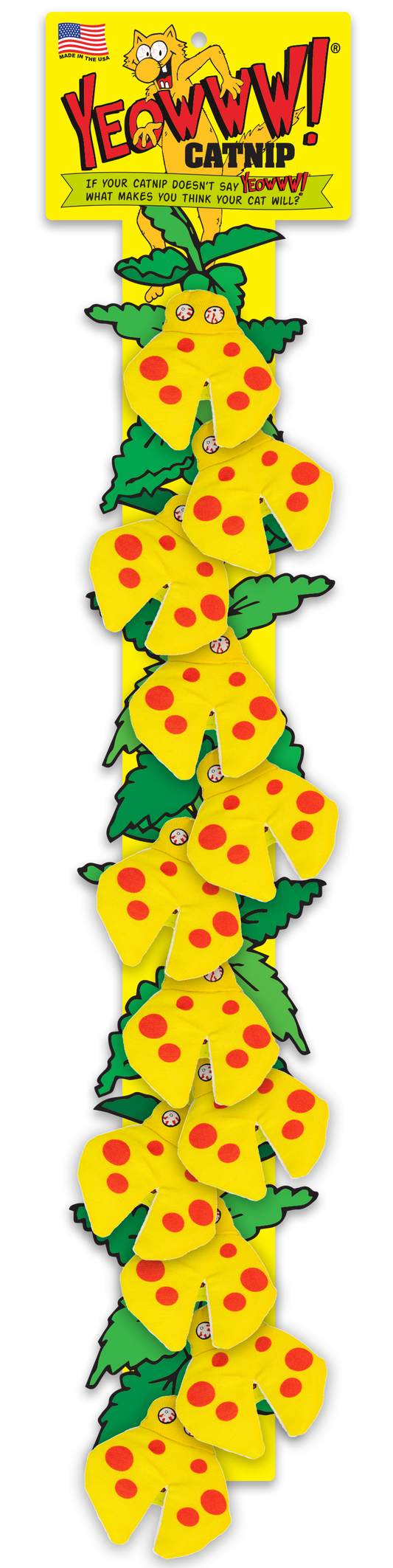 Yeowww! Kiállítási szalag Hölgy Ráncospóka 12 db.