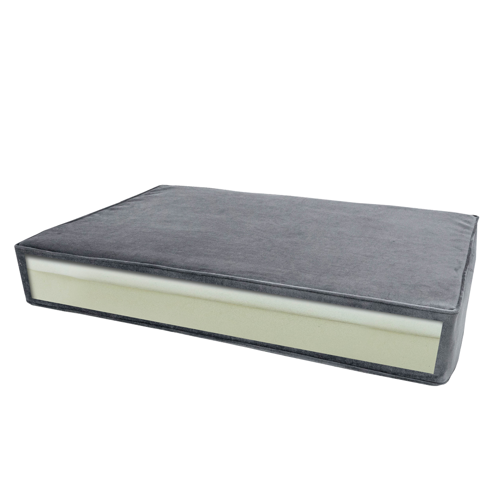 Madison Orthopedic Cushion Velvet Green S
