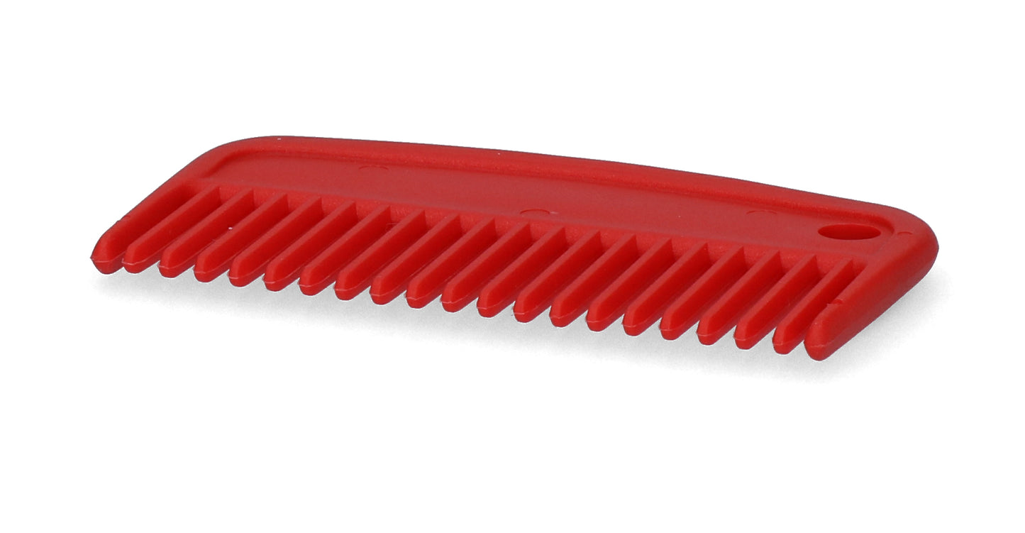 Mane comb 100 mm Red