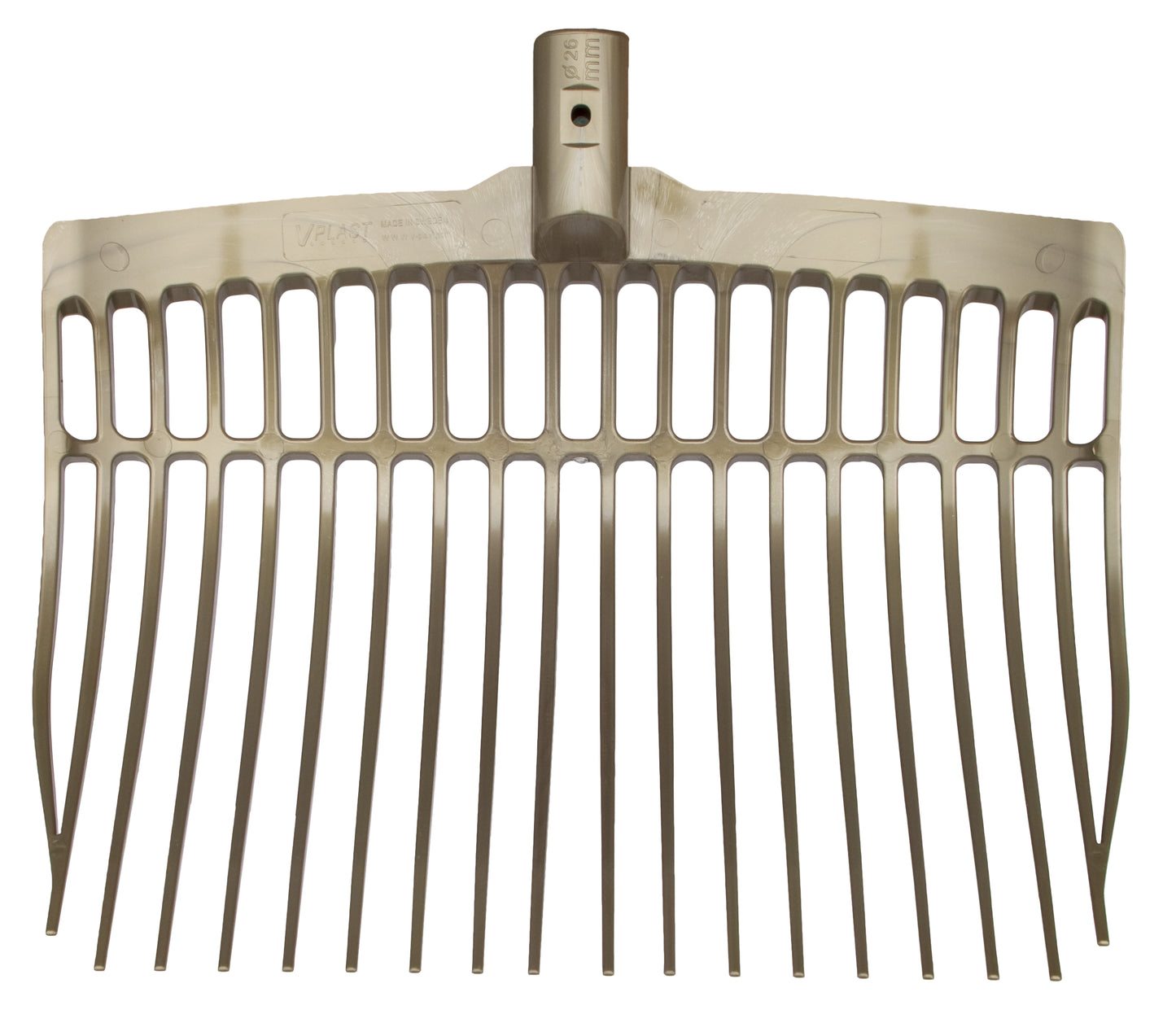 Shaving fork without handle Gold