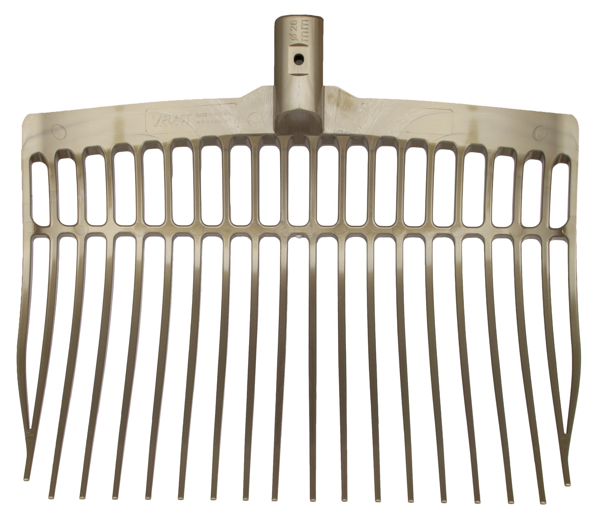 Shaving fork without handle Gold