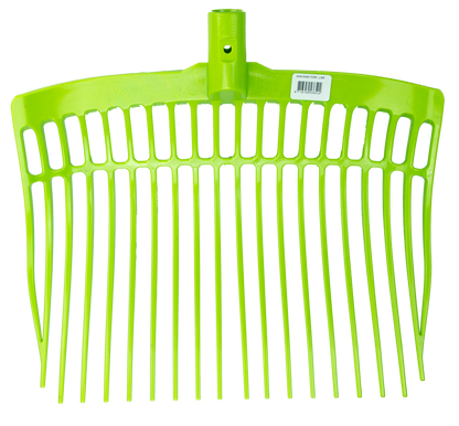 Shaving fork without handle Lime green