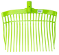 Shaving fork without handle Lime green