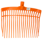 Shaving fork without handle Orange