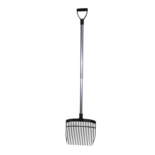 Almozófork komplett (nyéllel 115 cm) Fekete