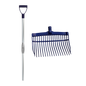 Shaving fork with handle Blue