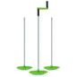 Twist butler 125 cm 3 pieces with 1 Crank