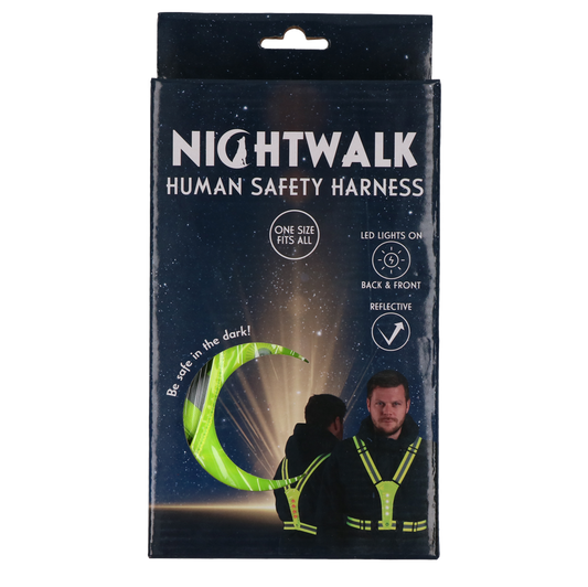 Nightwalk Emberi Biztonsági Hám Sárga