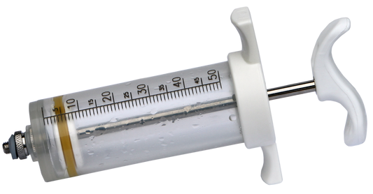 Nejlon fecskendő 5ml menetes 50 db