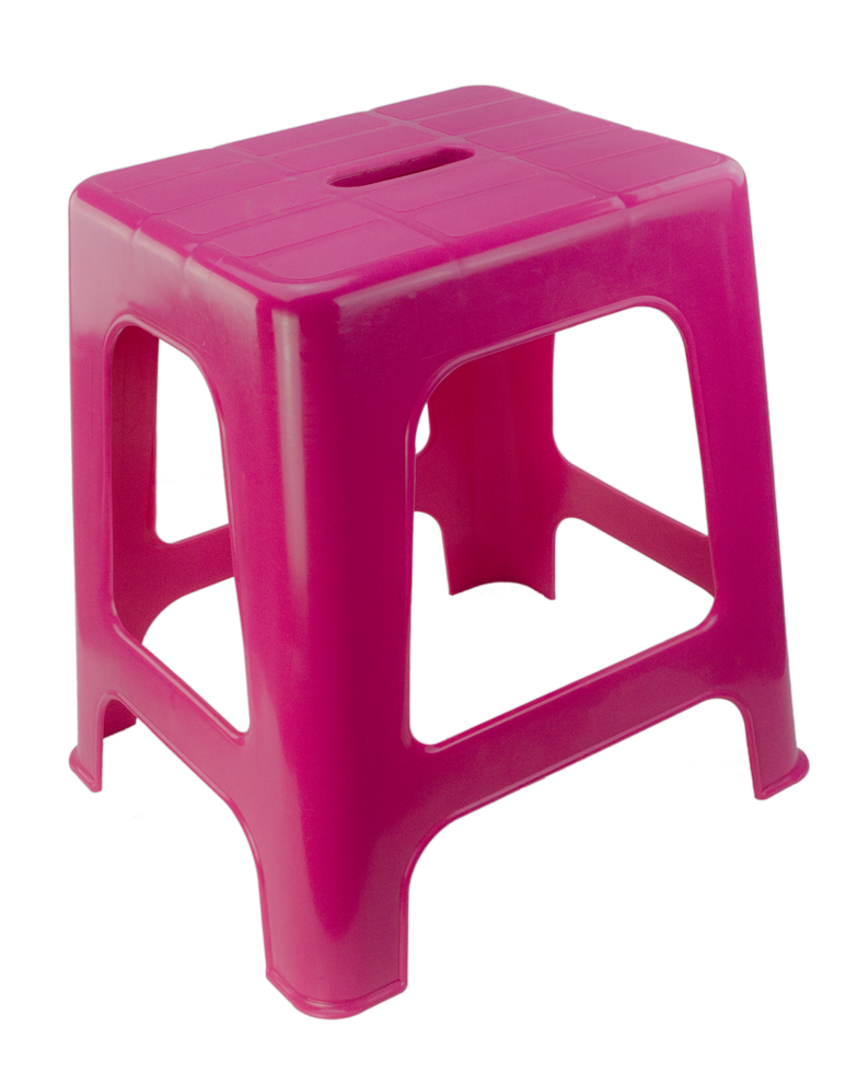 Mounting step and sit Pink