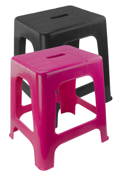 Mounting step and sit Pink