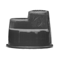 Excellent Horse Mounting Block 3 Steps Black