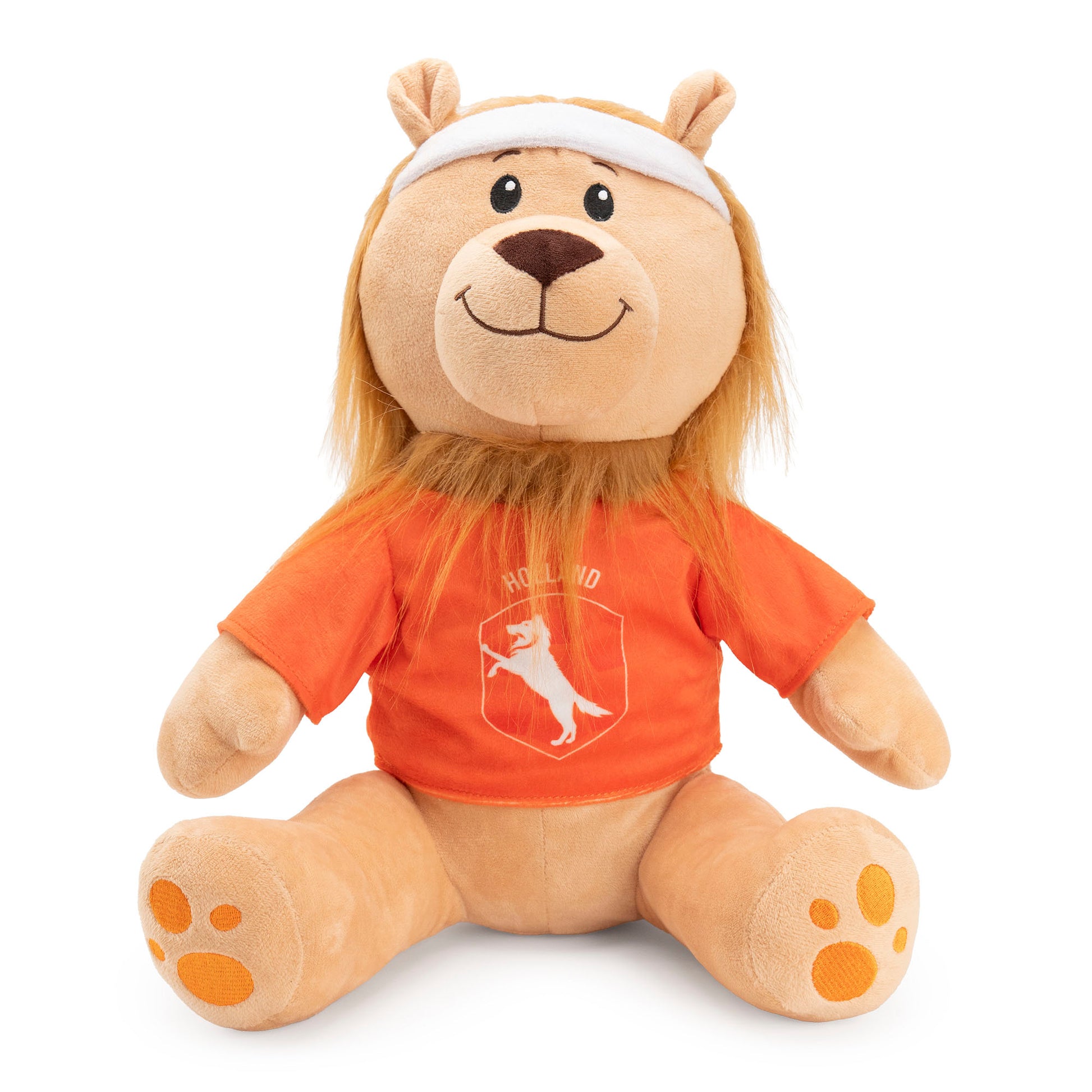 Oranje Memvis De Leeuw WK-Knuffel L