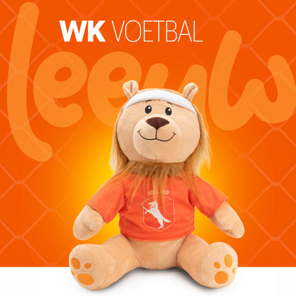 Oranje Memvis De Leeuw WK-Knuffel L