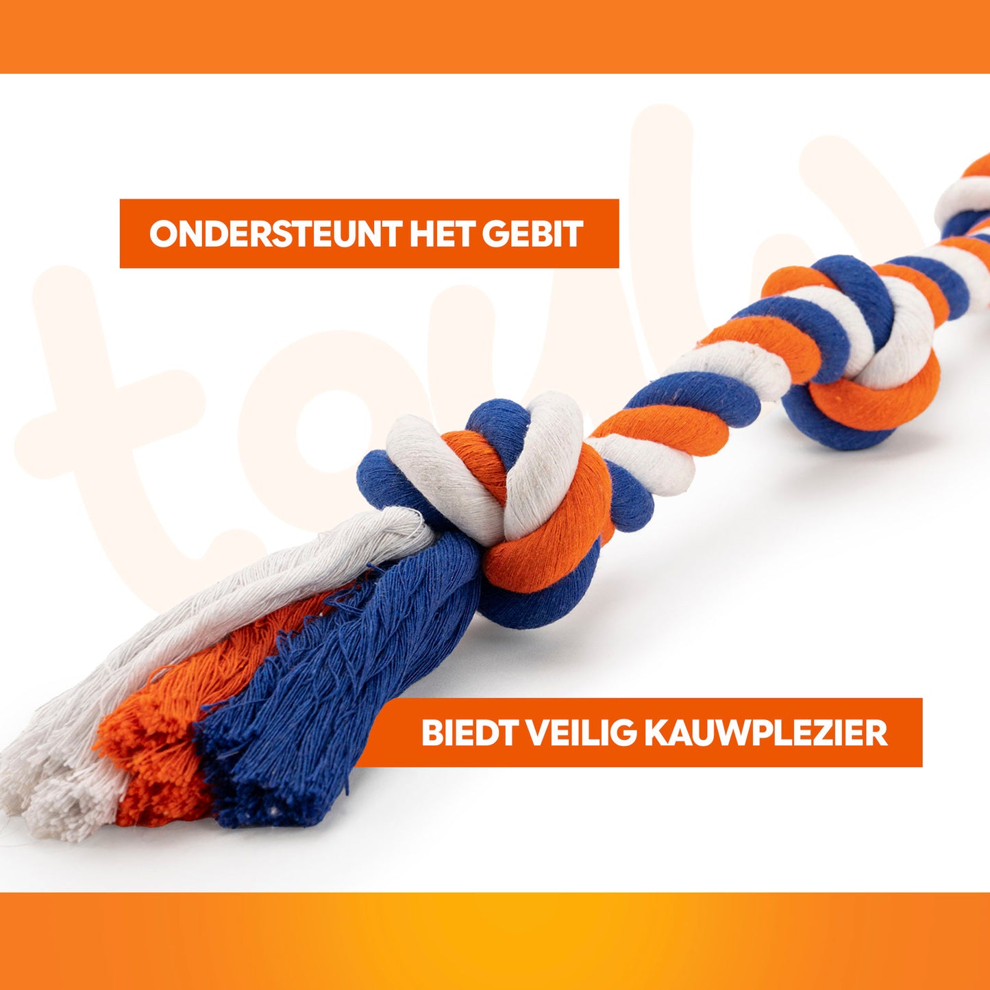 Oranje WK Flosstouw Oranje, Wit en Blauw