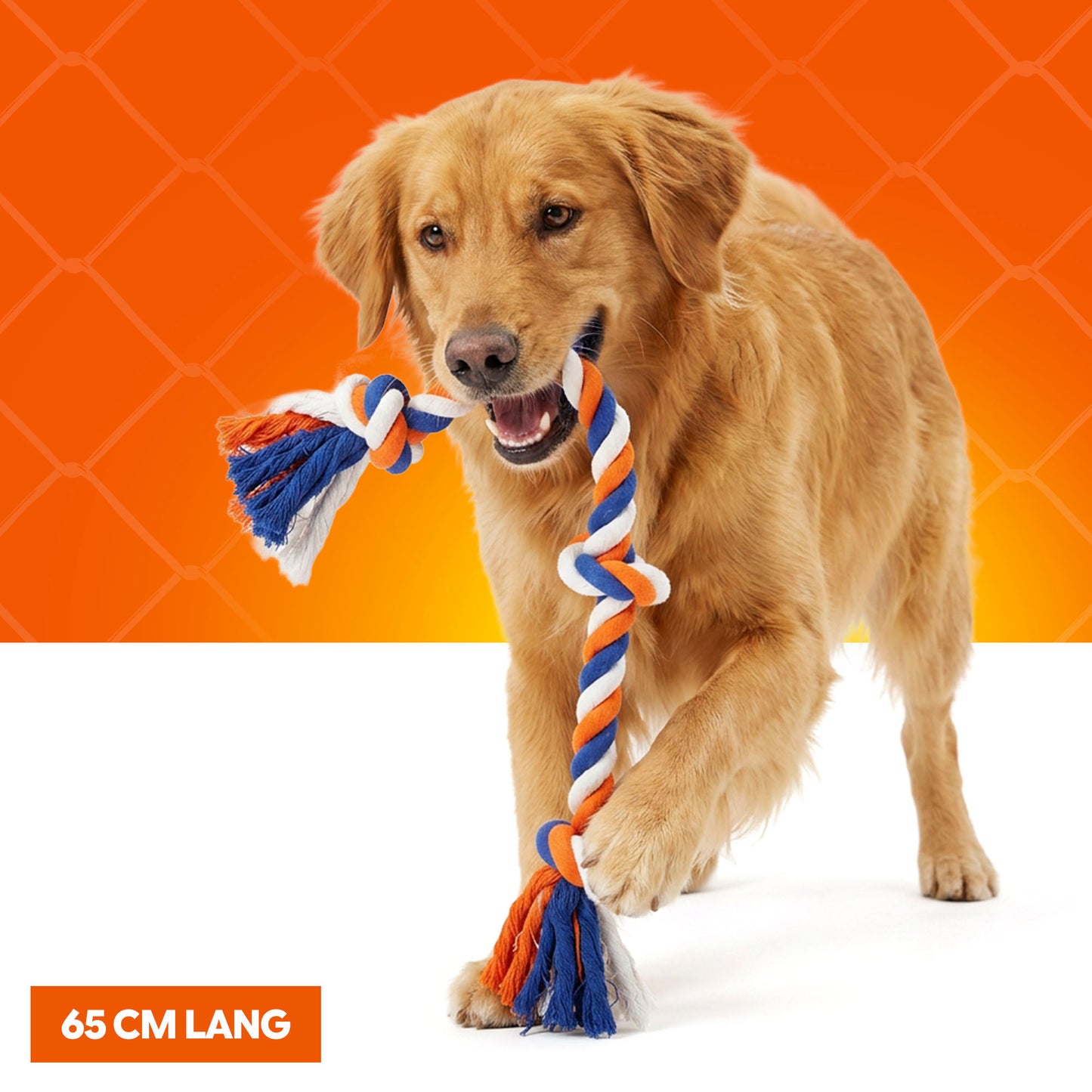 Oranje WK Flosstouw Oranje, Wit en Blauw