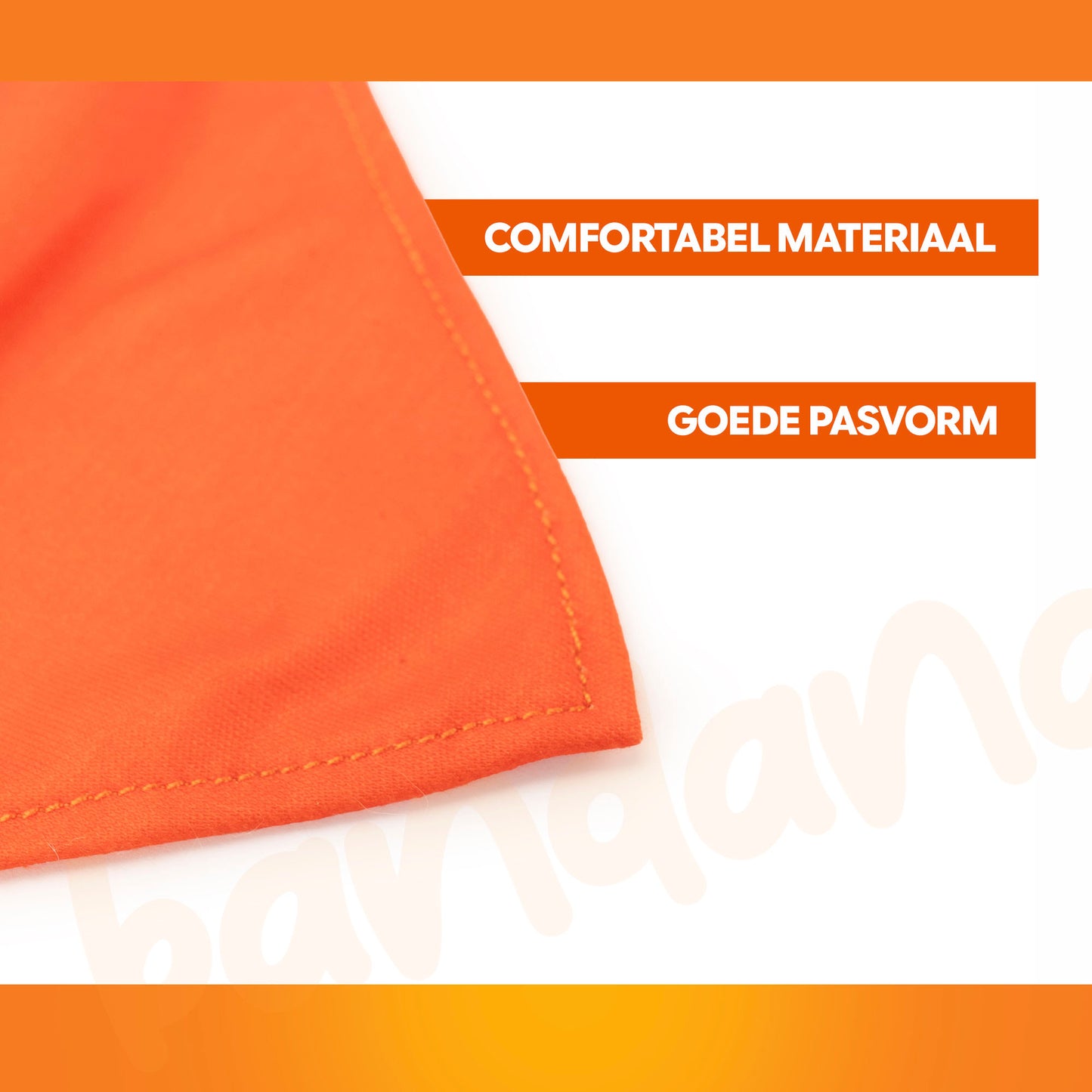 Oranje Bandana Hup Holland L