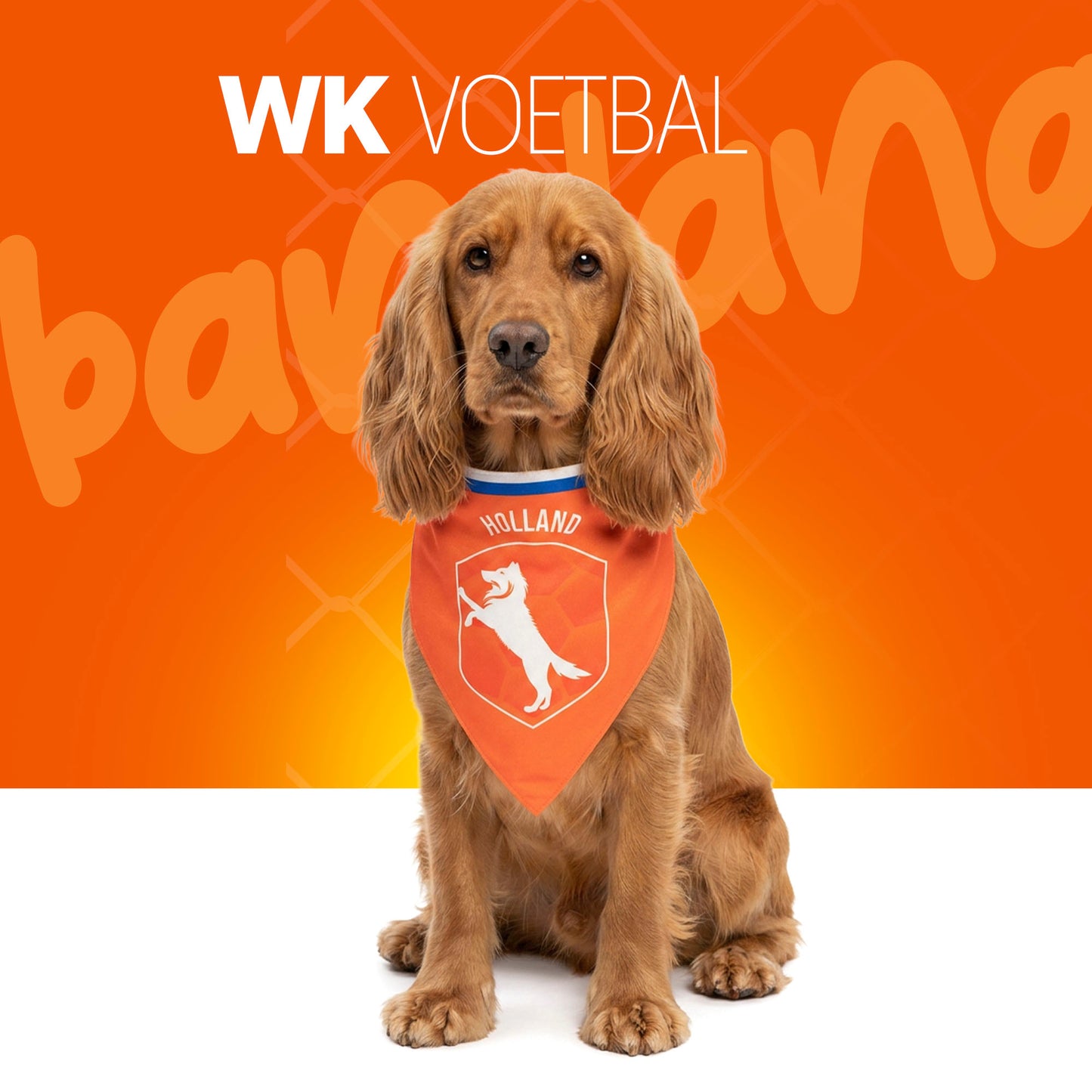 Oranje Bandana Hup Holland M