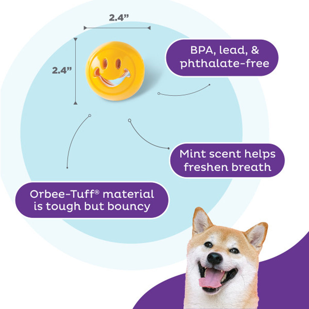 Outward Hound Orbee-Tuff Nooks Yellow