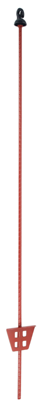 Steel pigtail post oval 105cm